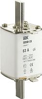 Вставка плавкая предохранителя IEK ППНИ-35 габарит 1 63А картинка